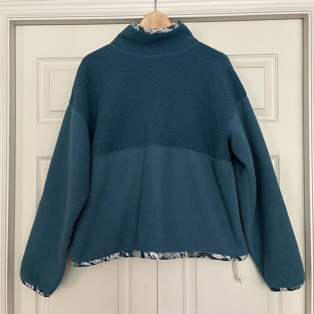 {The North Face} Liberty Cragmont Pullover Fleece in Teal - Women's Large - Picture 9 of 15